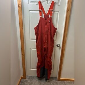 Black Diamond Dawn Patrol Soft Shell Bibs Men’s XL